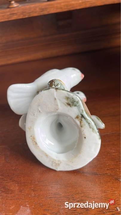 Figurka 2 ptaszków Porcelana Bez sygnatury 55 pomorskie sprzedam