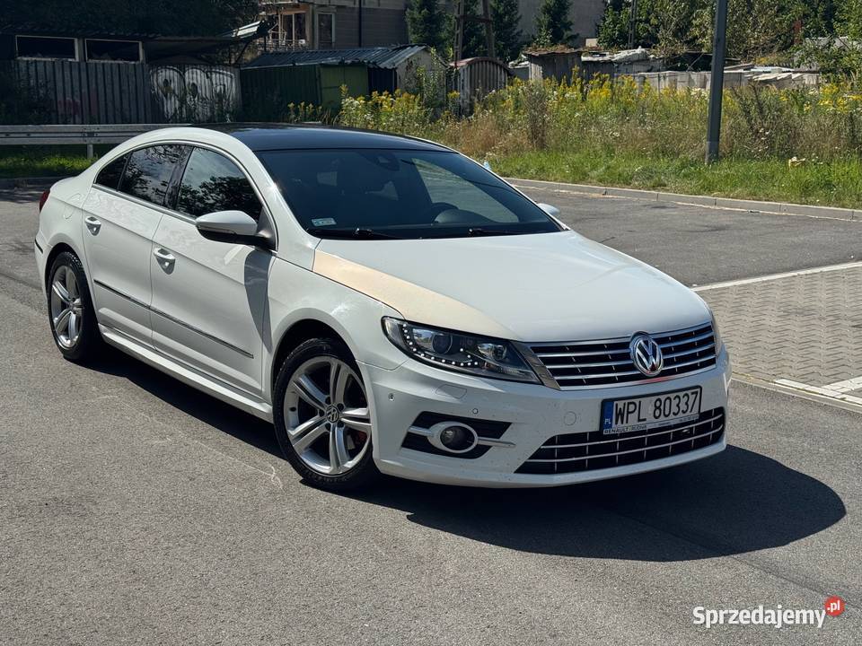 VW CC 20 TDI RLINE 2015r skórzana tapicerka mazowieckie