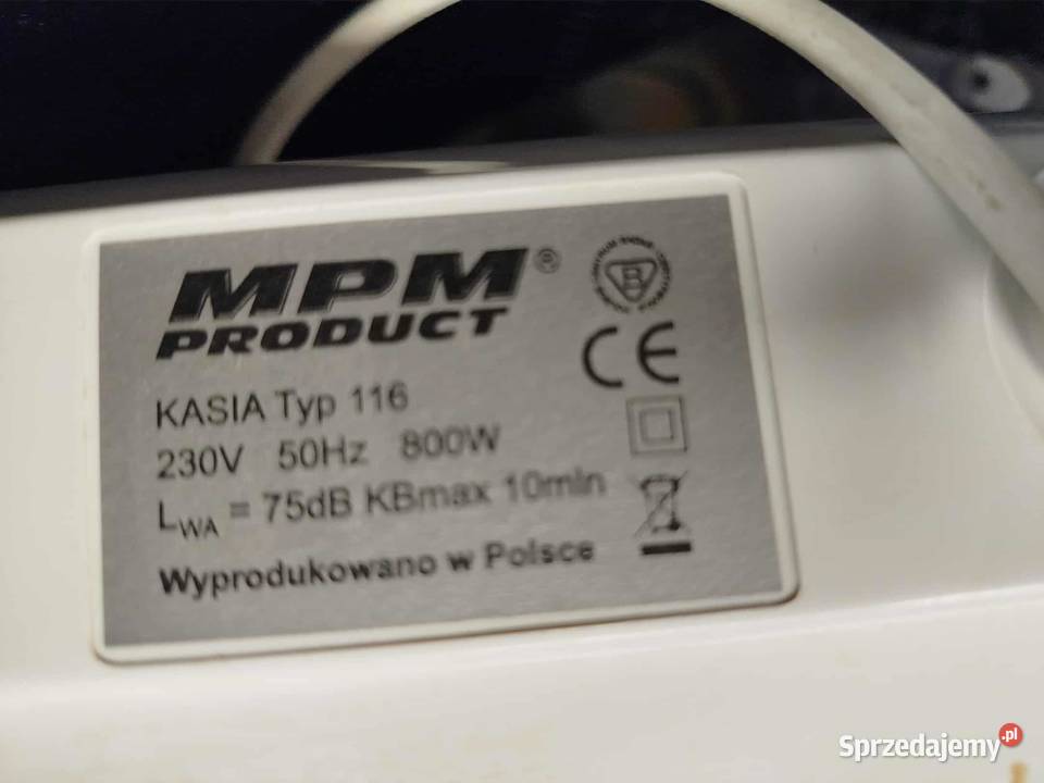 Robot kuchenny mpm Kasia 116 800W sprzedam