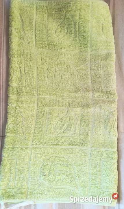 Ręcznik 100 frotte zielonyRozmiar 50x100 odcienie zieleni Łódź