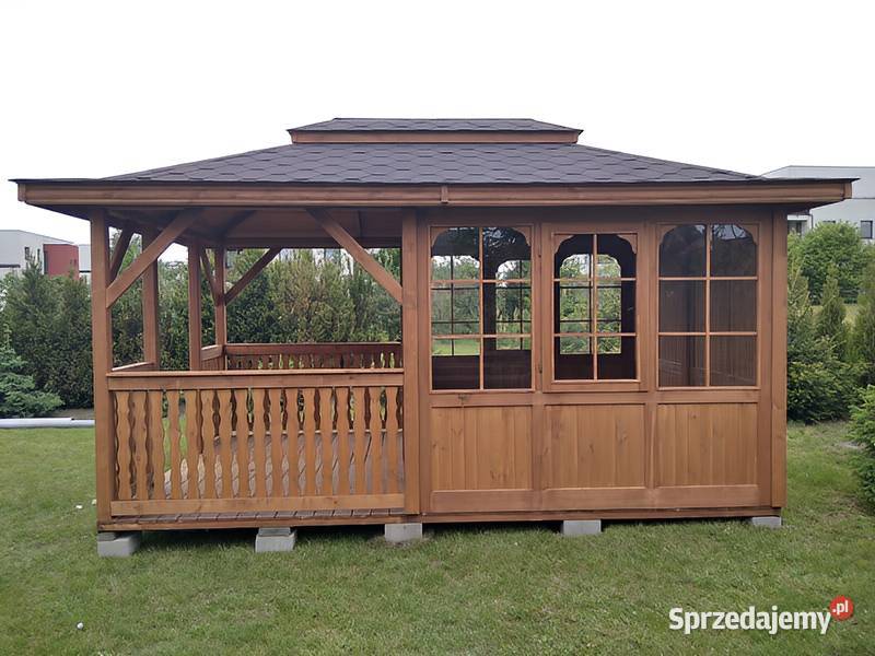 ALTANA 28 3x45 OGRODOWA DREWNIANA ALTANKA Parzymiechy