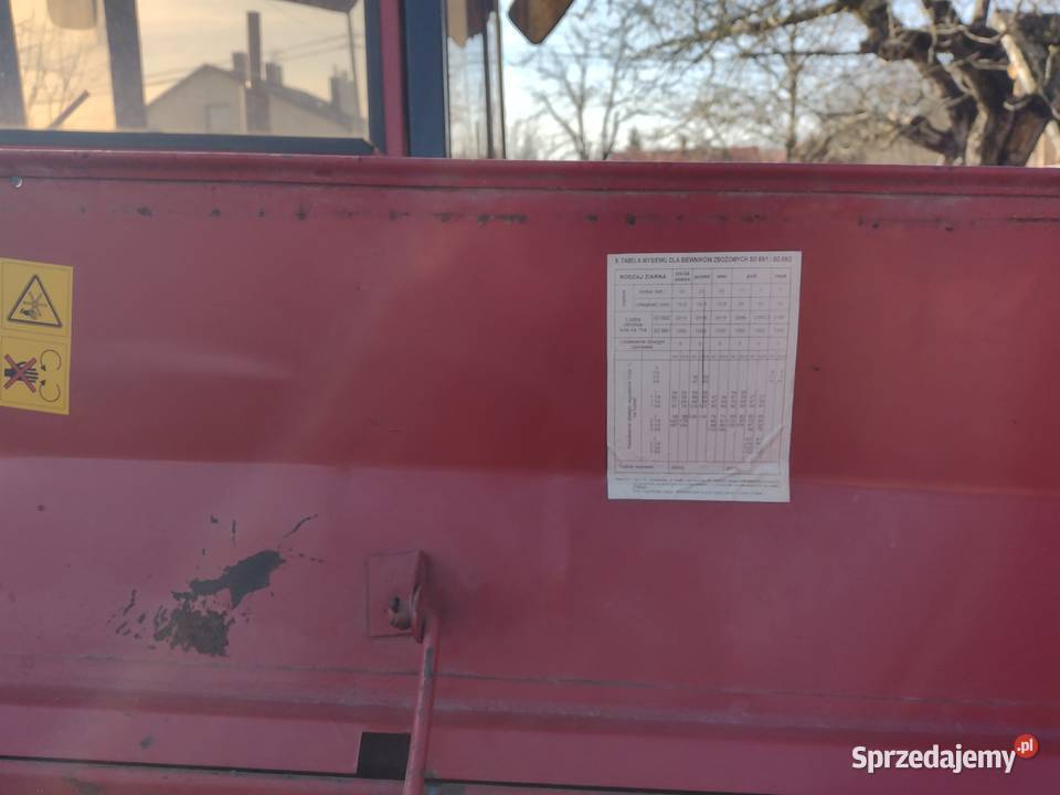 Siewnik zbożowy Meprozet podkarpackie Żołynia