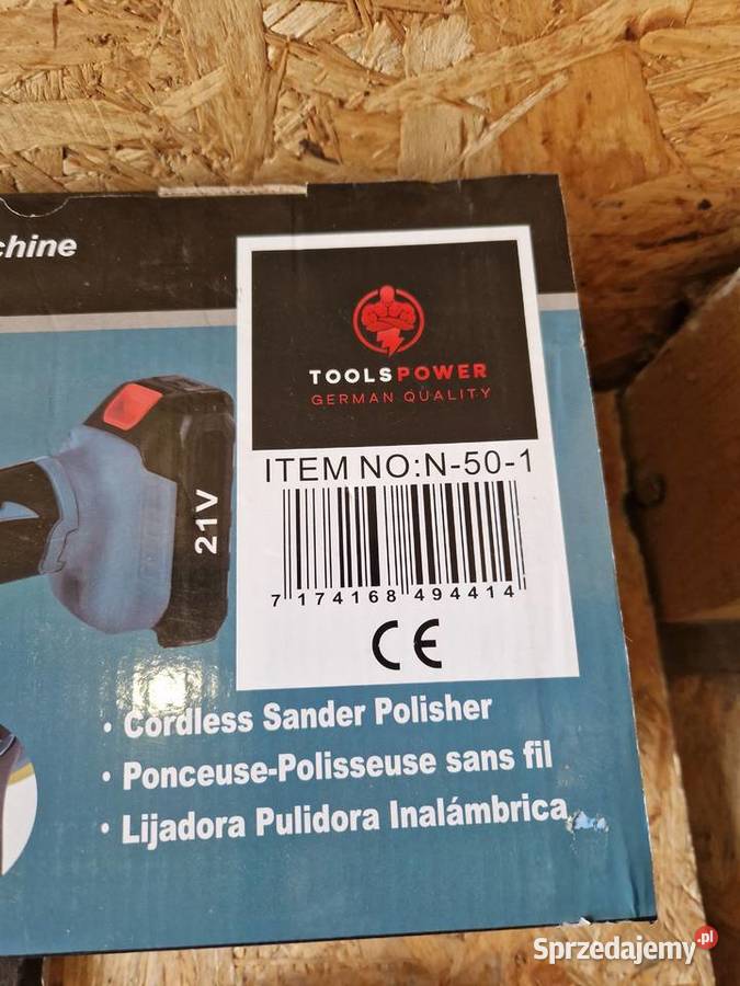 Polerka mimośrodowa samochodowa akumulatorowa Dom i Ogród wielkopolskie Głogowa