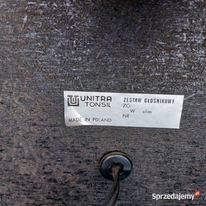 Magnetofon PRL sluchawki kolumnyTonsil dodatki Skierniewice