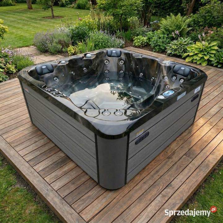 Jacuzzi Ogrodowe Wanna Spa Z Hydromasażem PEŁNE WYPOSAŻENIE