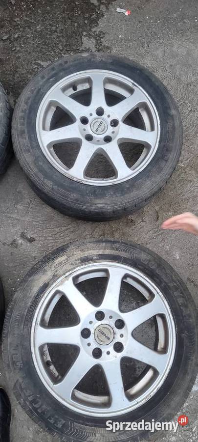 Alufelgi 5x112 16r z oponami lato passat audi Chełm sprzedam