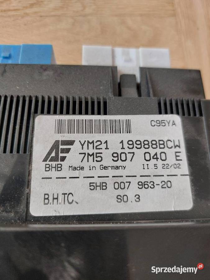 PANEL KLIMATYZACJI NAWIEWU FORD GALAXY MK1 Cholerzyn sprzedam