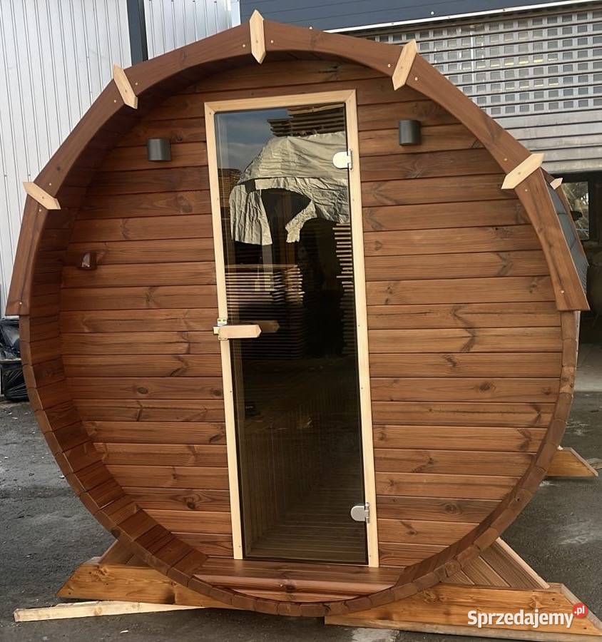 RĘKI Sauna Beczka Ogrodowa Bania Ruska z Piecem Kraków