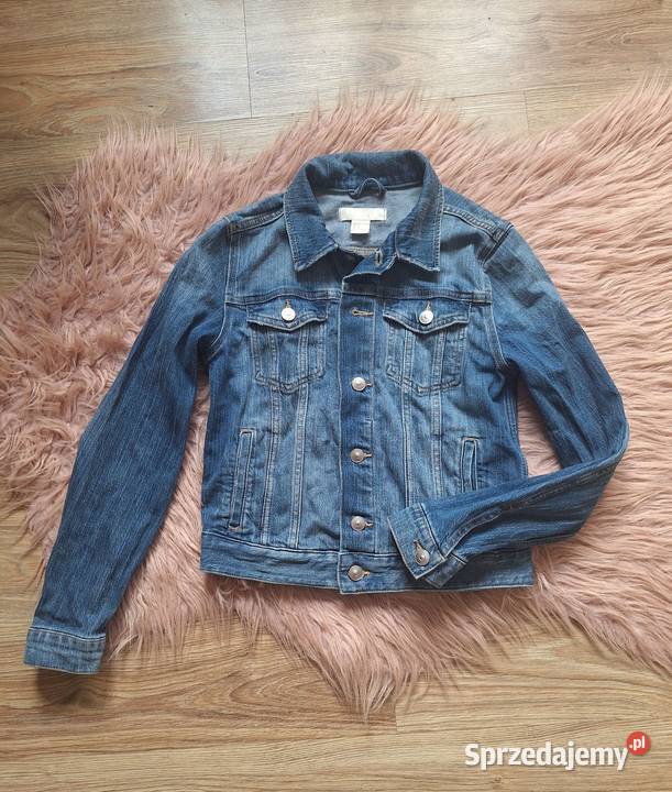 Świetna kurtka jeansowa katana HM 34 bawełna Kraków