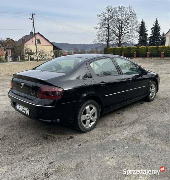 Peugeot 407 16 HDI 2008r Samochody osobowe Pilzno