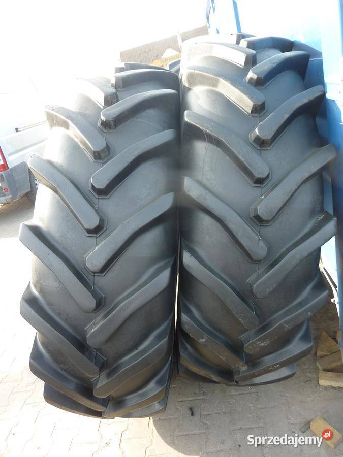 2x Opona używana rolnicza 208R38 MITAS R020 1700 38cale Zaścianki sprzedam