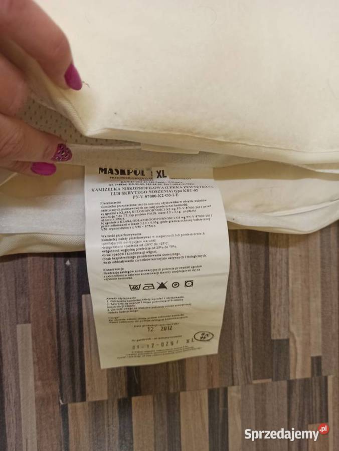 Kamizelka zewnętrzna KBT02 MASKPOL PNV8700K2 łódzkie Skierniewice