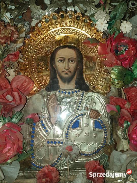 Ikona Jezus Chrystus jako Zbawiciel Świata 0401 Warszawa