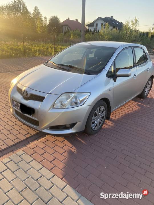 Toyota Auris 2007 14 D4D manualna Mińsk Mazowiecki