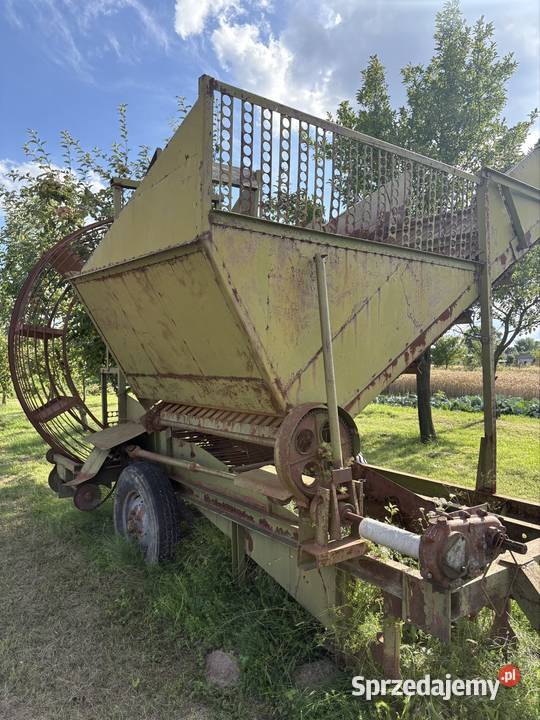 Kombajn do warzyw kozłka lekarskiego