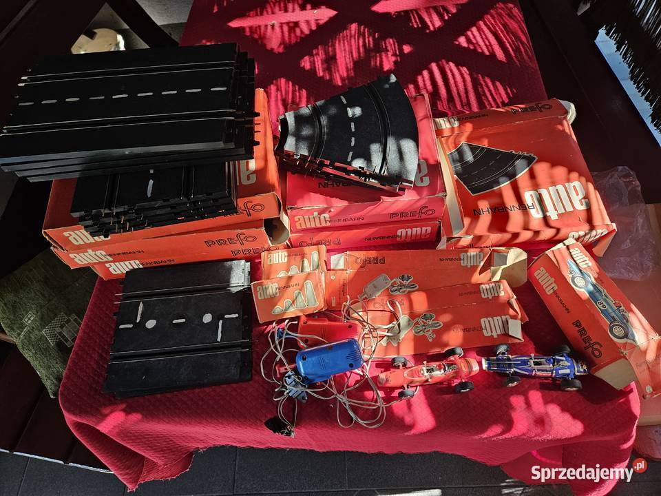 Tor samochodowy AutoRennbahn lata 80te Płońsk