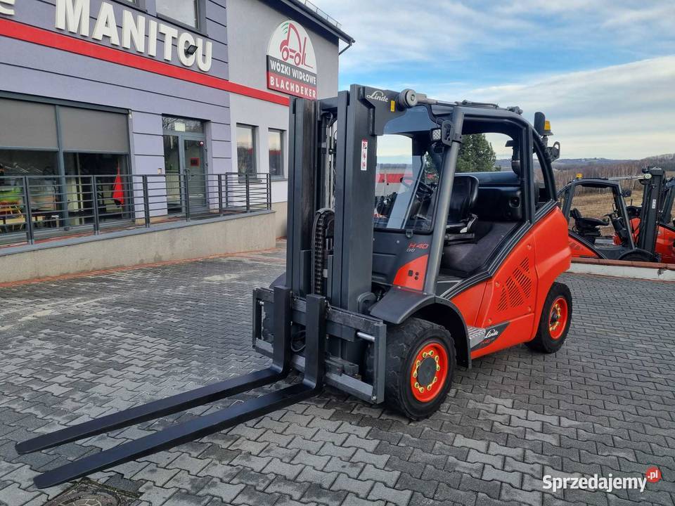Kontenerowy wózek widłowy Linde H40T02 BD2403 Mogilany