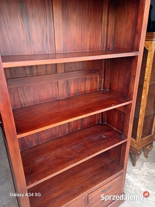 Kolonialna Biblioteka z 4 szufladami Suchorzew