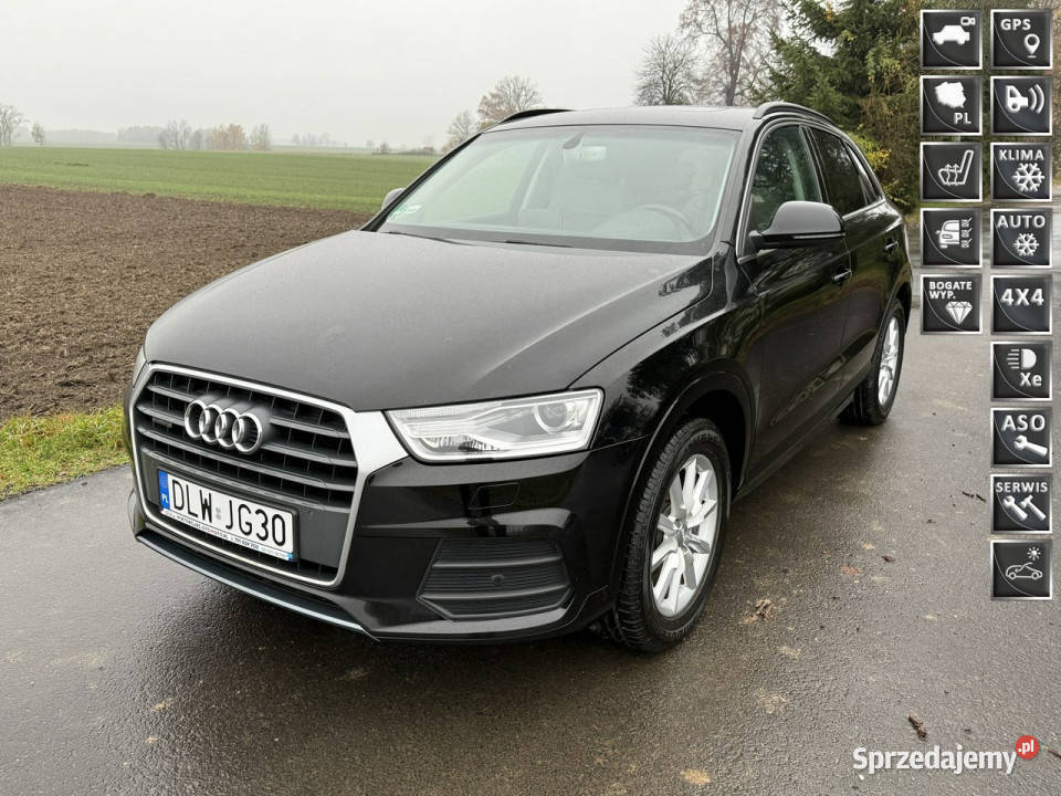 Audi Q3 20TDI 184 Quattro Kamera Navi PDC El Q3 dolnośląskie