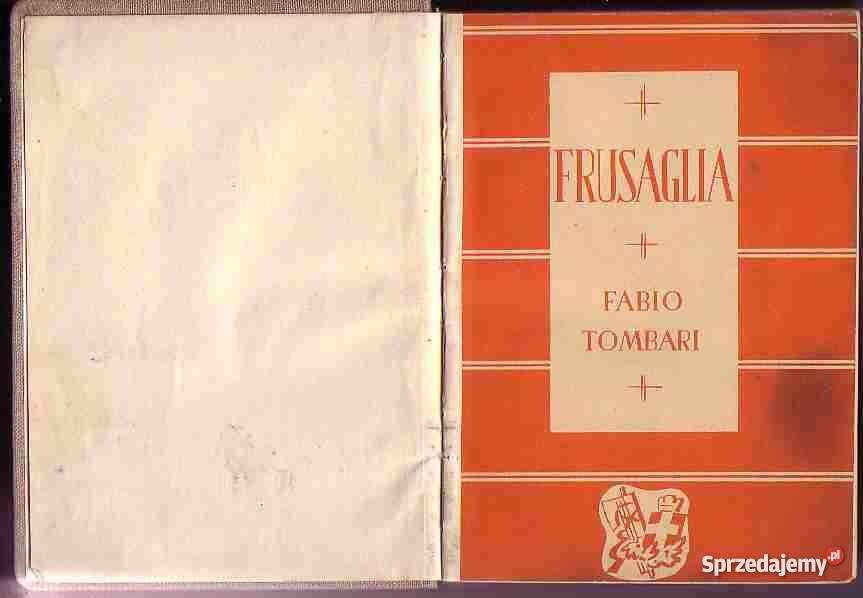 1557 FRUSAGLIA FABIO TOMBARI OKOŁO 1930 ROKU Czyrna