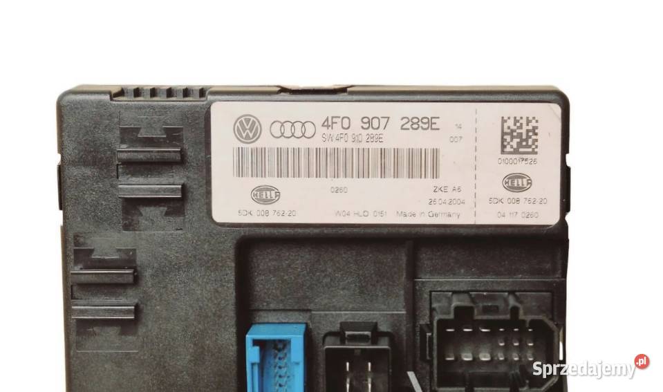 MODUŁ KOMFORTU AUDI A6 C6 4F0907289E osobowe Działoszyce