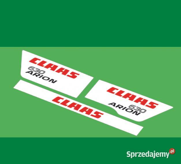 Naklejki Claas Arion 630 i inne modele super Bydgoszcz