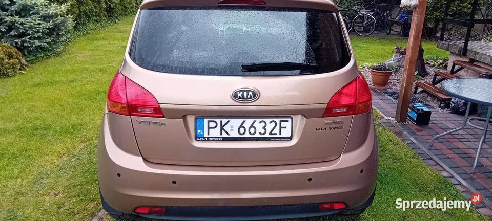 Kia Venga 2010 r 16 CRDI zarejestrowana manualna wielkopolskie Zbiersk-Cukrownia