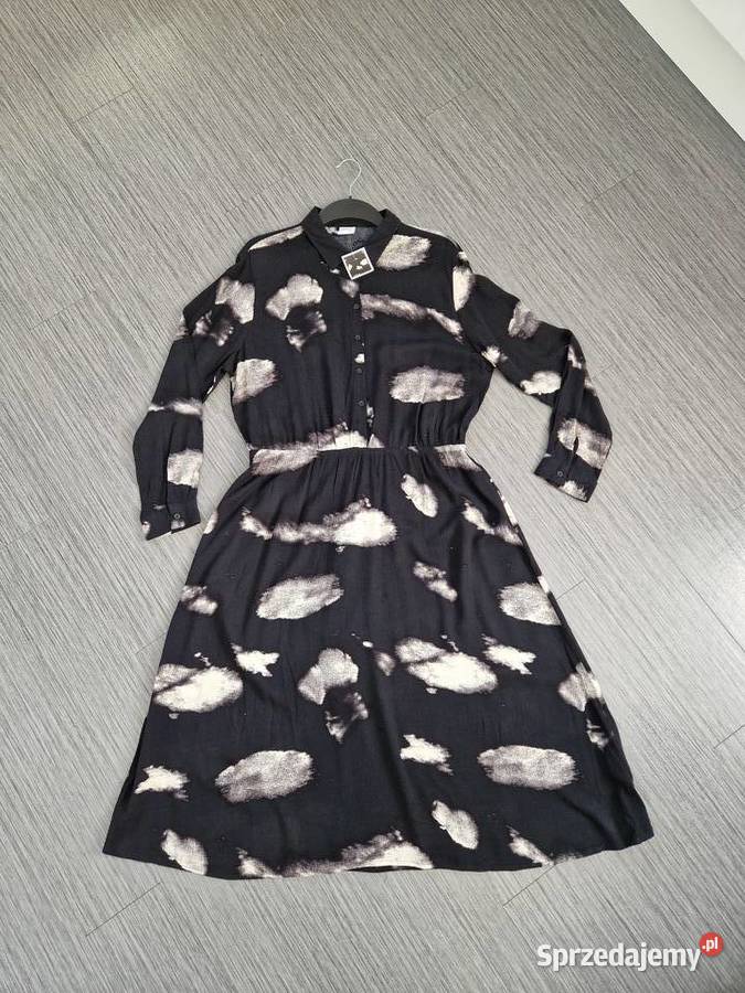 Nowa sukienka midi z wiskozy Rozmiar 44(XXL) Spódnice i sukienki Nowogard