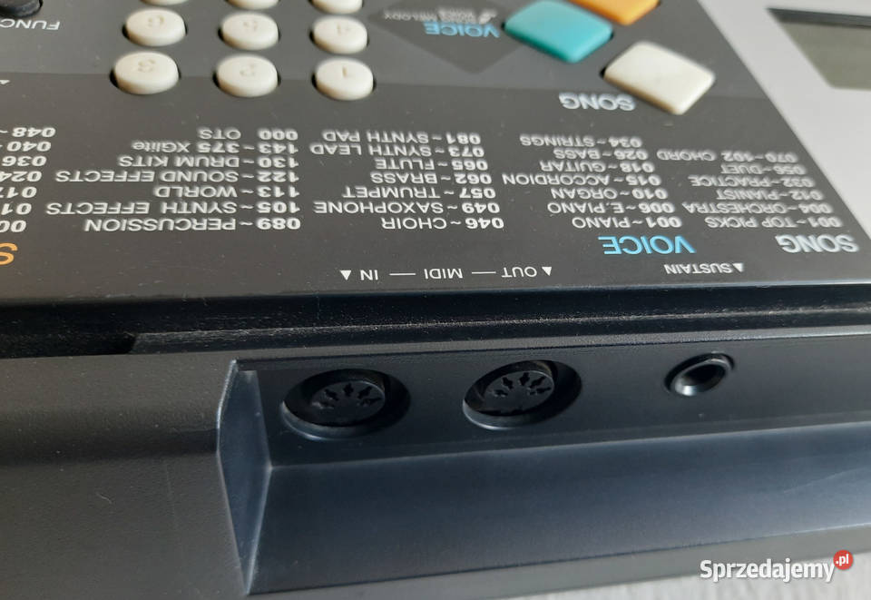 Keyboard YAMAHA PSR E223 z MIDI dolnośląskie Lubin sprzedam