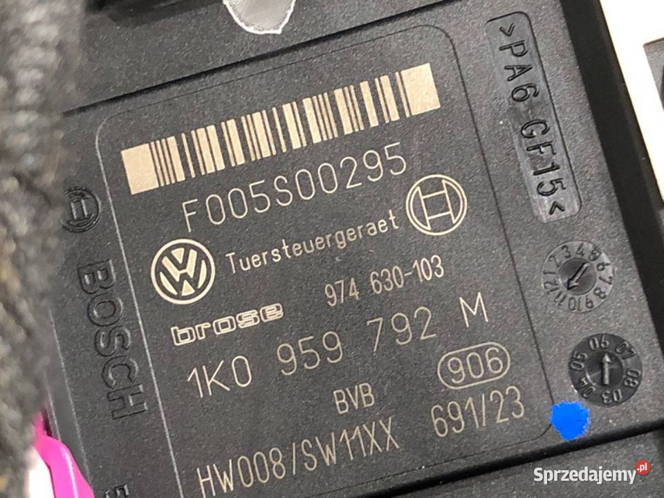 PODNOŚNIK SZYBY LEWY PRZÓD SEAT LEON II