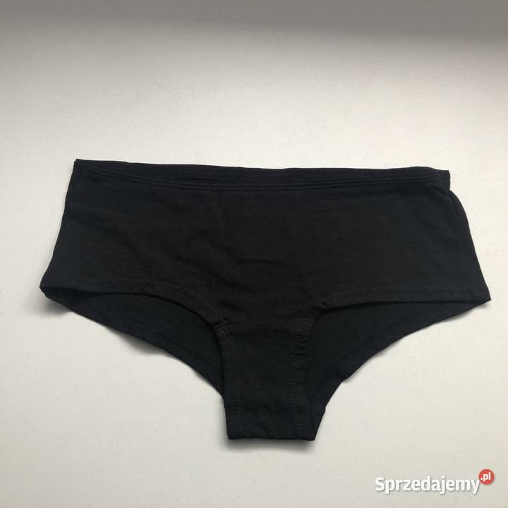 majtki czarne HM xs 34 figi H&M