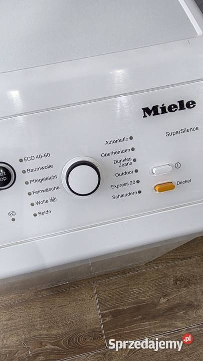 Pralka Miele WW 690 WPM SuperSilence  ładowana Wrocław sprzedam