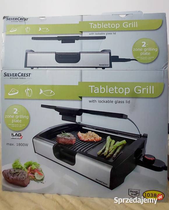 Tabletop Grill Stgg 1800 A1 SilverCrest mazowieckie Warszawa sprzedam