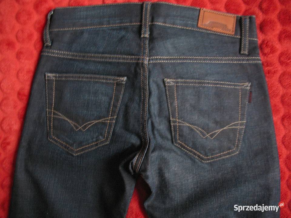 Spodnie uniseks jeans 34 XS biodra 84 Croker Odzież codzienna Siedlce