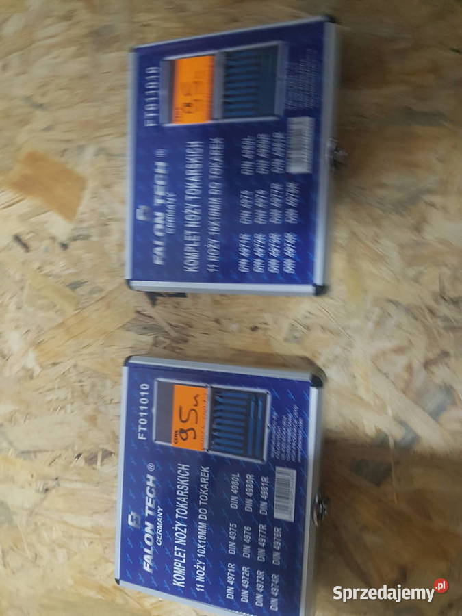 ZESTAW TOKARSKI 11el TOKARSKIE 10x10mm tokarnia wielkopolskie Głogowa sprzedam