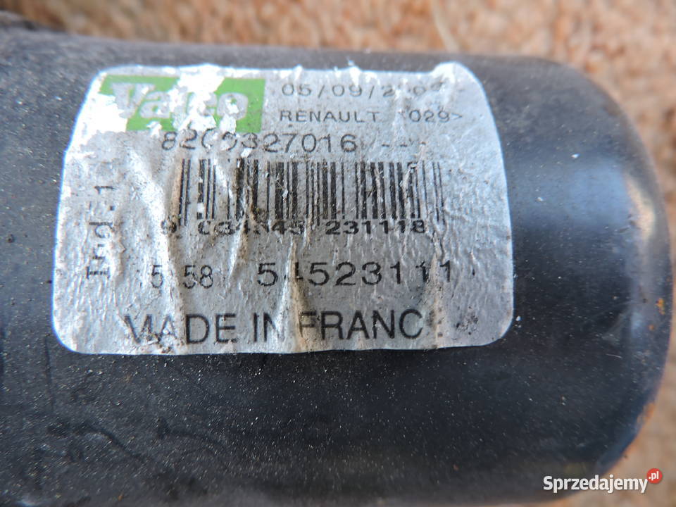 Mechanizm wycieraczek Renault Scenic II 19 Dci Myszków sprzedam