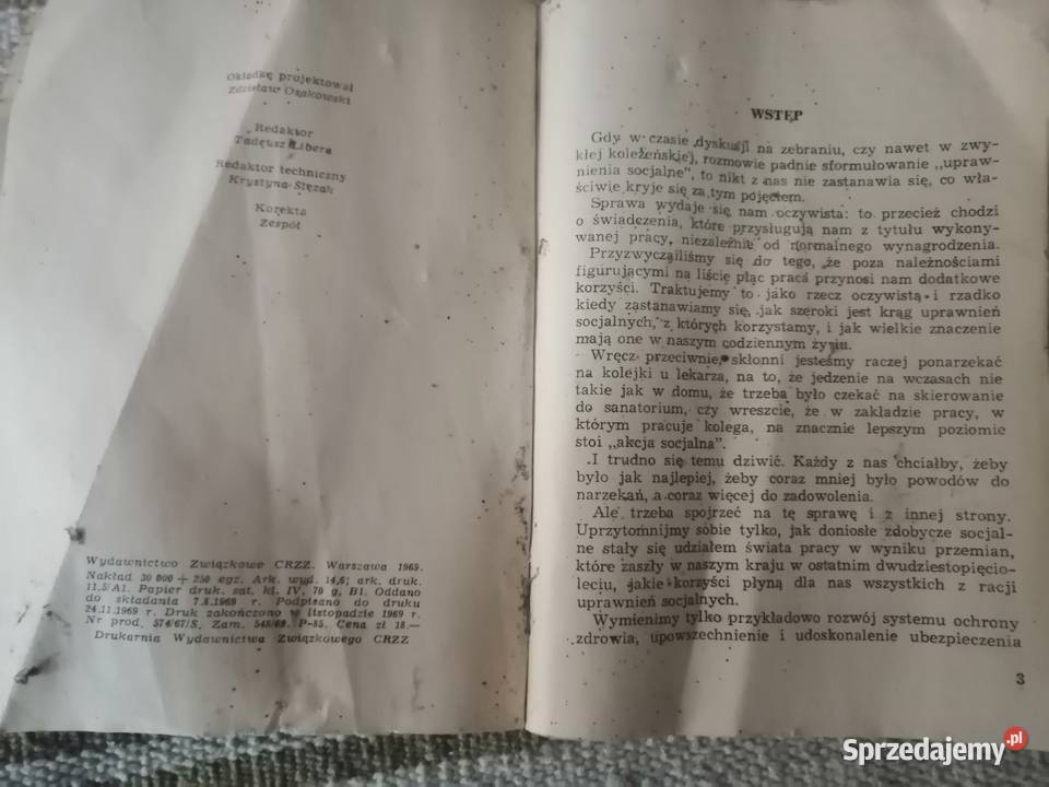 ksiazka uprawnienia socjalne pracownikow i ich dolnośląskie Legnica