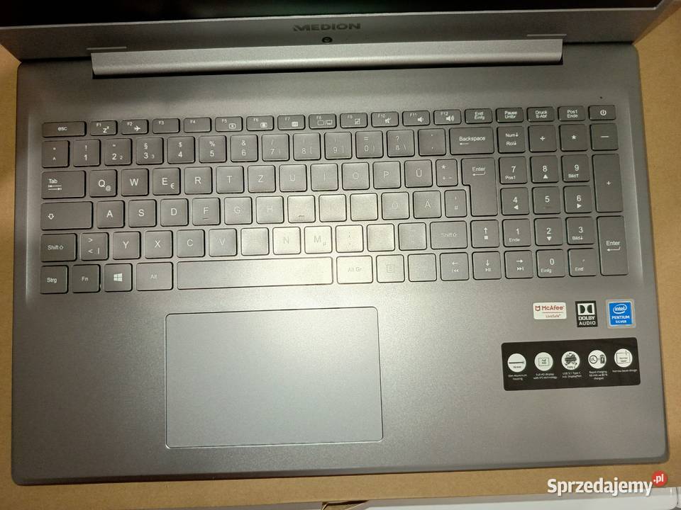 Laptop Medion Akoya ALU E17201 FHD 173 INTEL Pozostałe opolskie Zawadzkie