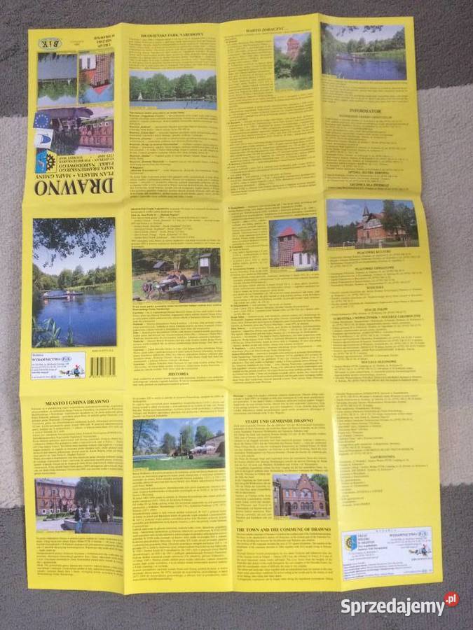 752 Drawno Plan Miasta Mapa Gminy Szczecin