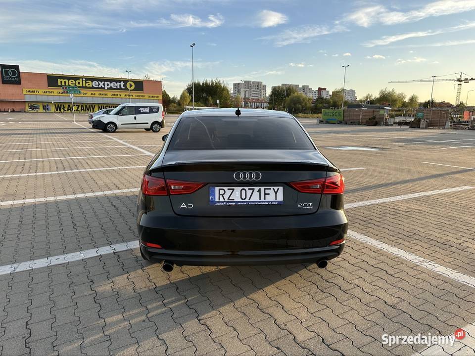 Audi A3 quattro 20 TFSi 118 przebiegu podkarpackie Rzeszów