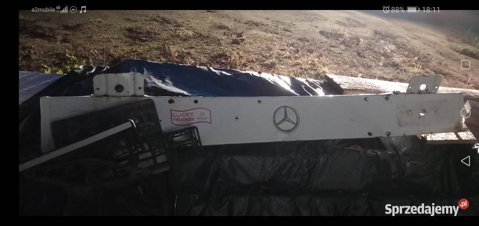 Hak tył Sprinter crafter w906 w907 części belka dostawcze Grajewo