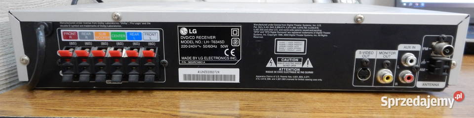 Odtwarzacz DVD LG LHT6345 Leżajsk
