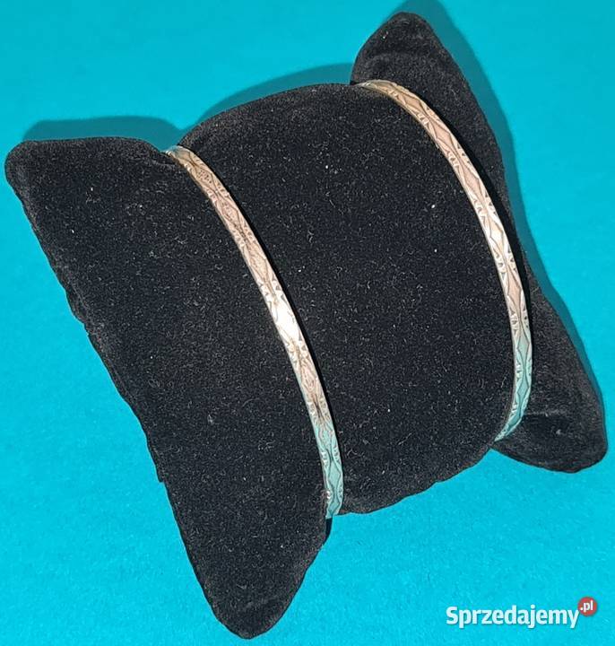 Srebrna Bransoletka Damska X2 16g Starocia Warszawa