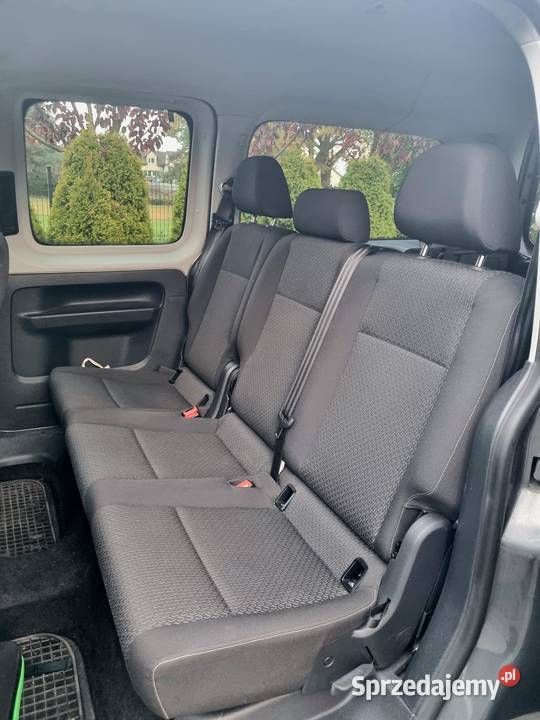 Volkswagen Caddy DSG 7 osób BEZWYPADKOWY Salon mazowieckie Laskowiec