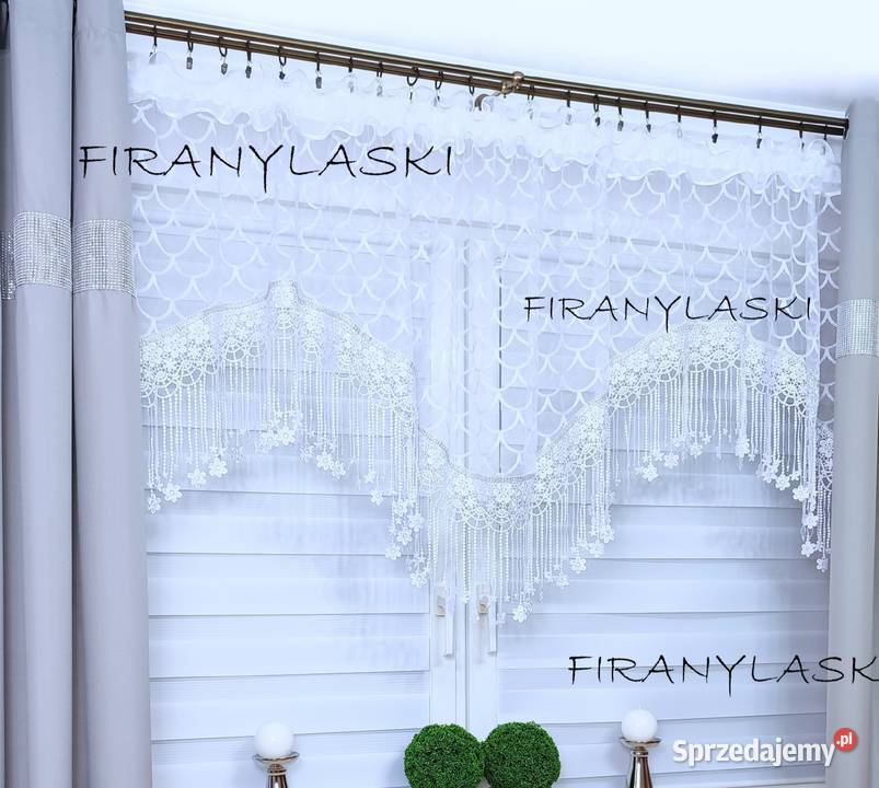 Firana Gotowa Firanki do salonu pokoju kuchni Inowrocław