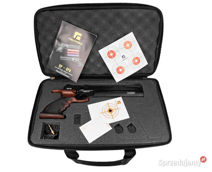 Pistolet wiatrówka PCP Reximex RPA z regulatorem sprzedam