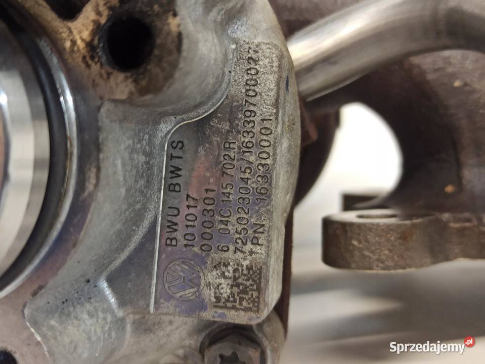 TURBOSPRĘŻARKA AUDI A3 8V 10 04C145702R dolnośląskie