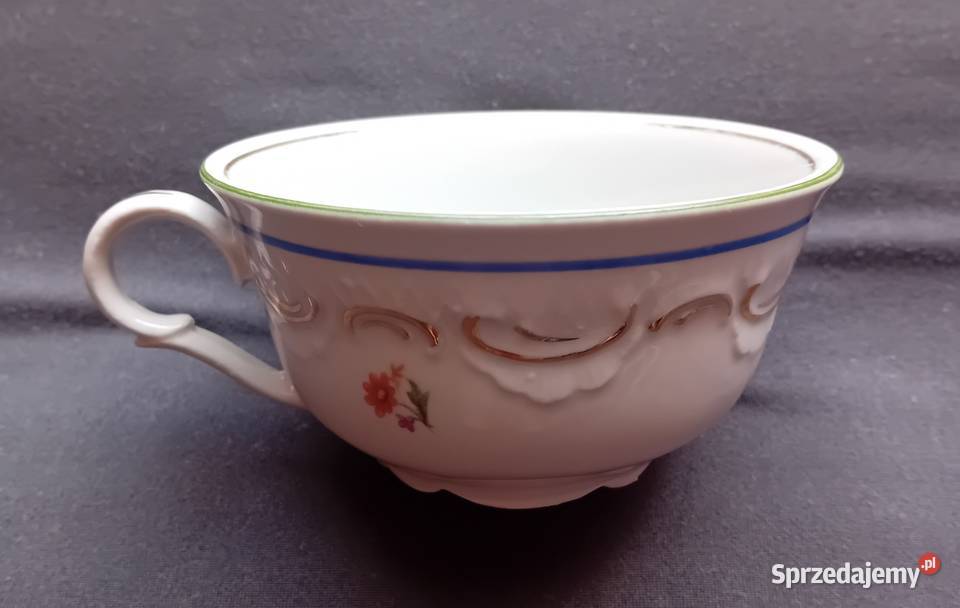 Porcelanowa filiżanka początek XX w nie Koźminek
