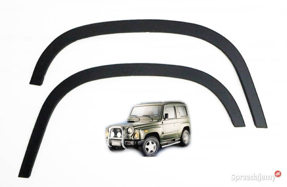 KIA Retona nakładki na błotnik czarny mat 4 Ostrów Wielkopolski sprzedam