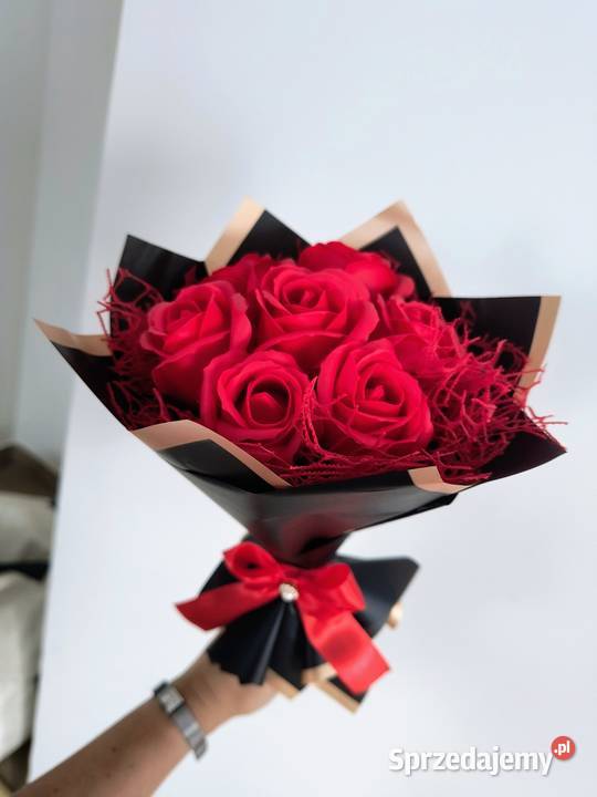 Bukiet z róż mydlanych małopolskie Milonki